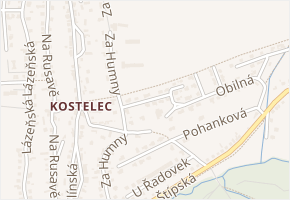 Žitná v obci Zlín - mapa ulice