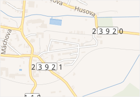 Pippichova v obci Zlonice - mapa ulice