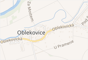 Bohumilická v obci Znojmo - mapa ulice