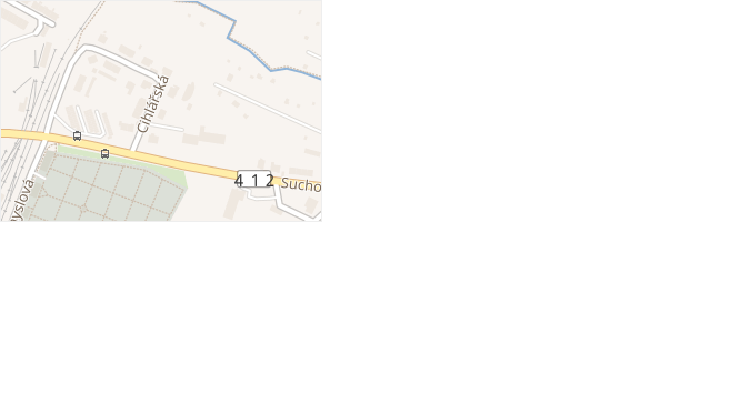 Cihlářská v obci Znojmo - mapa ulice