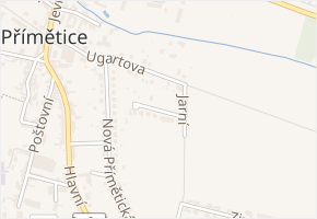 Duhová v obci Znojmo - mapa ulice