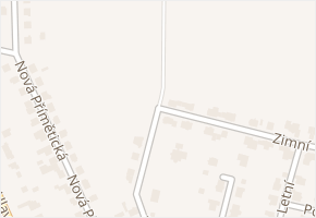 Jarní v obci Znojmo - mapa ulice