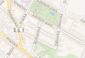 Jungmannova v obci Znojmo - mapa ulice