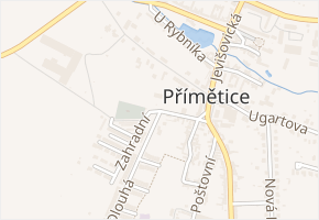 Ke Sklepu v obci Znojmo - mapa ulice