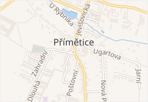 Křížové náměstí v obci Znojmo - mapa ulice