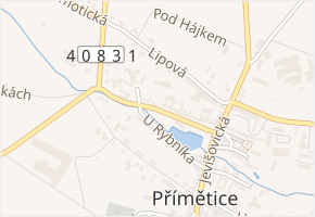 Na Návsi v obci Znojmo - mapa ulice