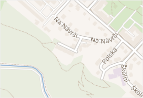Na Výsluní v obci Znojmo - mapa ulice