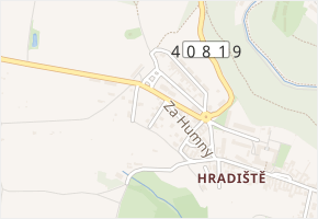 Nová v obci Znojmo - mapa ulice
