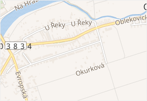 Nová Oblekovická v obci Znojmo - mapa ulice