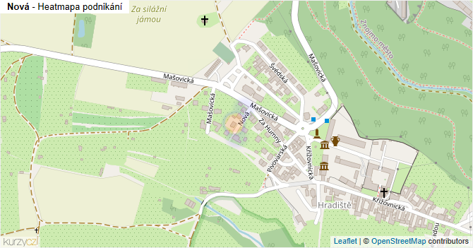 Nová - mapa podnikání