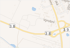 Výrobní v obci Znojmo - mapa ulice