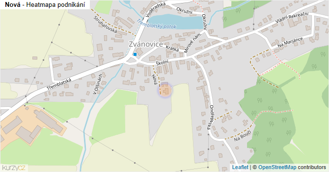 Nová - mapa podnikání