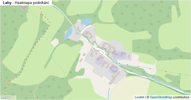 Laby - mapa podnikání