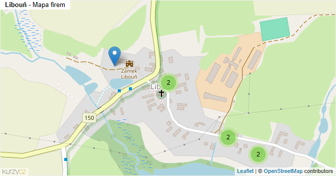 Libouň - mapa firem