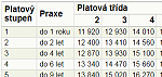 Platov tabulky zdravotnk - platov tabulka slo 3