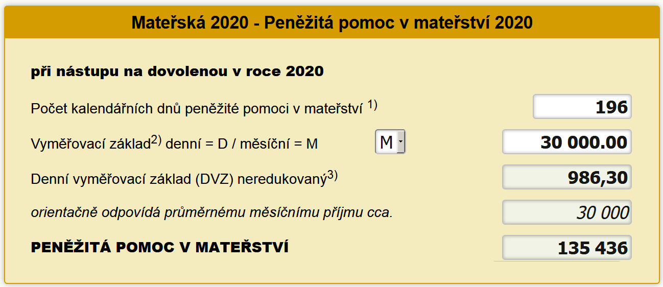 Kalkulaka matesk 2020