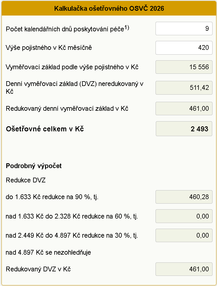 Kalkula�ka o�et�ovn� OSV� 2026