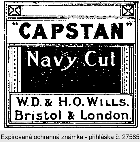 "CAPSTAN" Navy Cut
