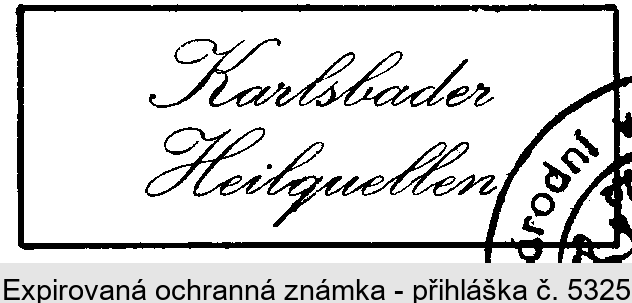 KARLSBADERHEILQUEL/HEILQUELLEN