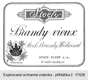 STOCK BRANDY VIEUX