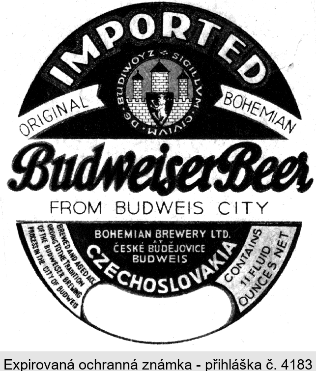 BUDWEISER BEER