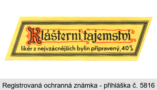 KLÁŠTERNÍ TAJEMSTVÍ