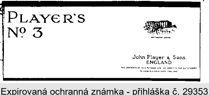 PLAYER'S No. 3