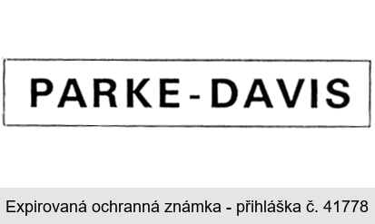 PARKE-DAVIS