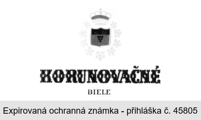 KORUNOVACNE BIELE