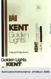 KENT GOLDEN LIGHTS