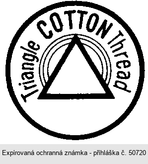 TRIANGLE COTTON THREAD