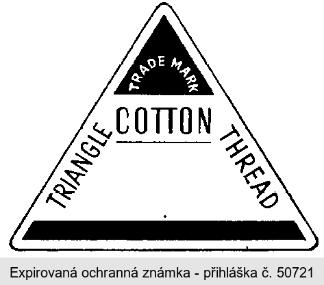 TRIANGLE COTTON THREAD