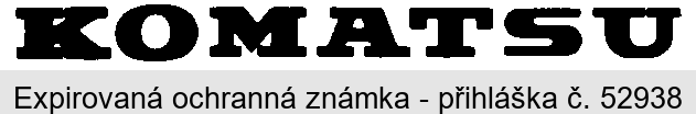 KOMATSU