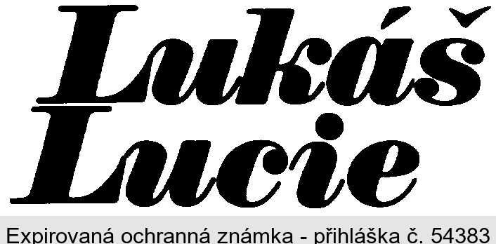 LUKÁŠ LUCIE