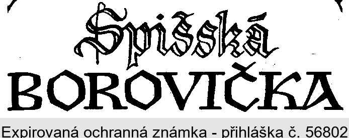 SPIŠSKÁ BOROVIČKA