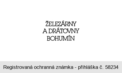 ŽELEZÁRNY A DRÁTOVNY BOHUMÍN