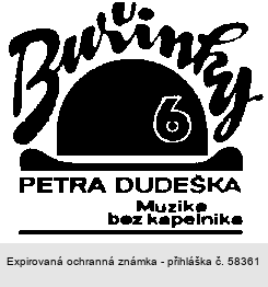 BUŘINKY PETRA DUDEŠKA 6