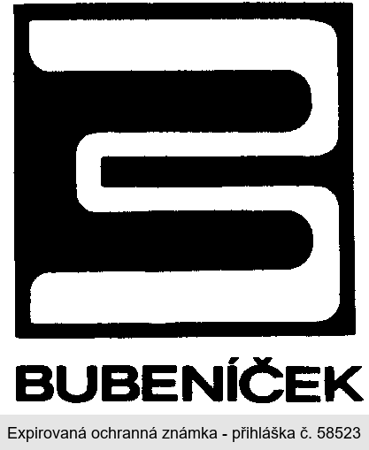 B BUBENÍČEK