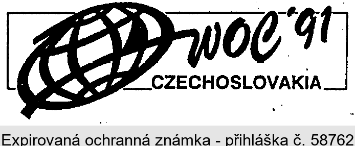 WOC 91 CZECHOSLOVAKIA