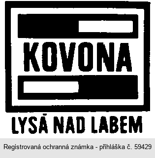 KOVONA LYSÁ NAD LABEM