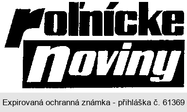 ROĽNÍCKE NOVINY