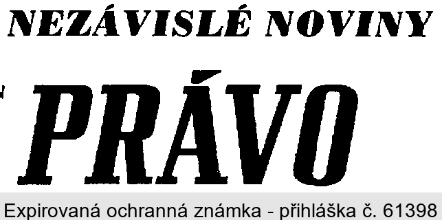 NEZÁVISLÉ NOVINY PRÁVO