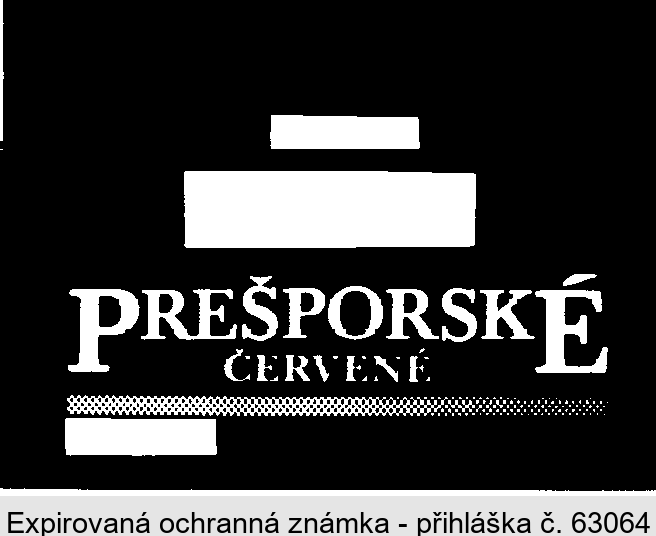 PREŠPORSKÉ ČERVENÉ