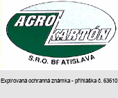 AGROKARTÓN S.R.O. BRATISLAVA
