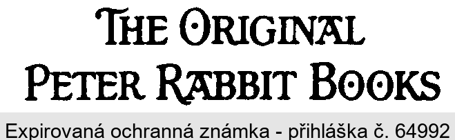 THE ORIGINAL PETER RABBIT BOOKS