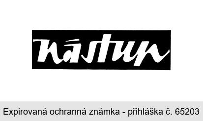 nástup