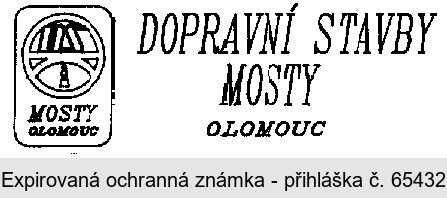 DOPRAVNI STAVBY MOSTY OLOMOUC
