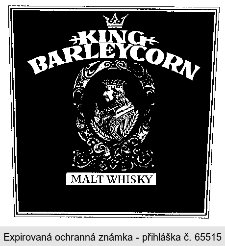KING BARLEYCORN MALT WHISKY