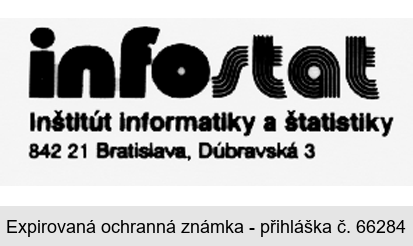 INFOSTAT INŠTITÚT INFORMATIKY A ŠTATISTIKY