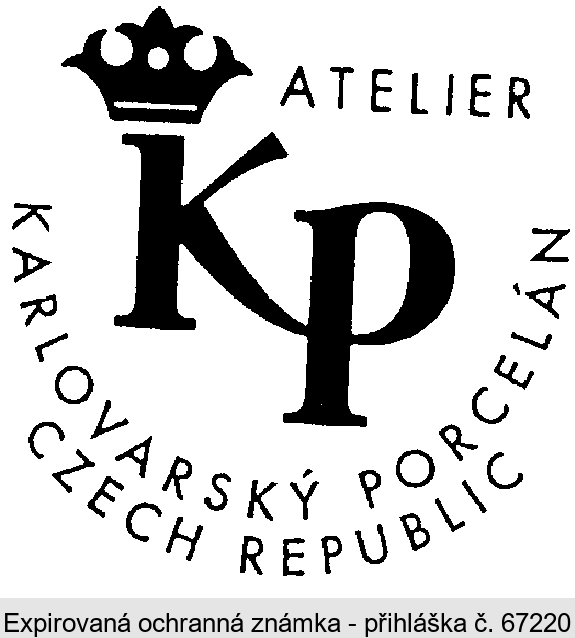 KP ATELIER KARLOVARSKÝ PORCELÁN CZECH REPUBLIK